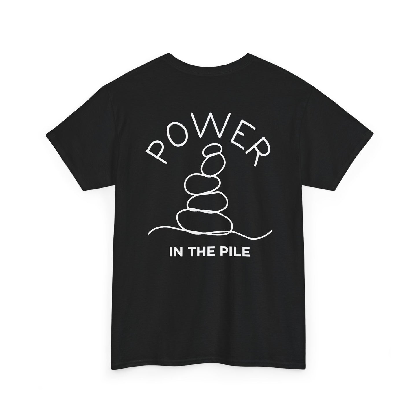 ADULT - Basic tee - Power in the Piles - BBA