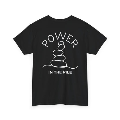ADULT - Basic tee - Power in the Piles - BBA