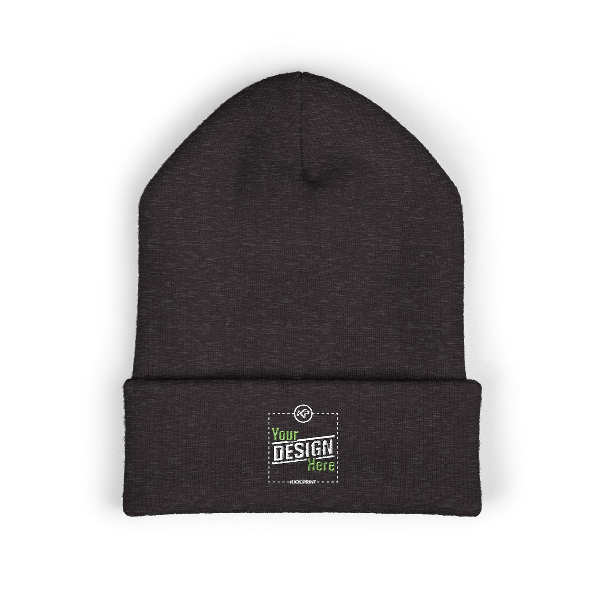 Embroidered Cuffed Beanie