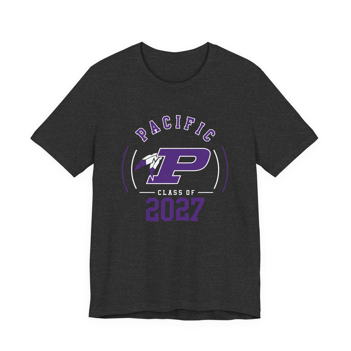 Pacific  2027 Graduation Premium Tee - Pacific Indians