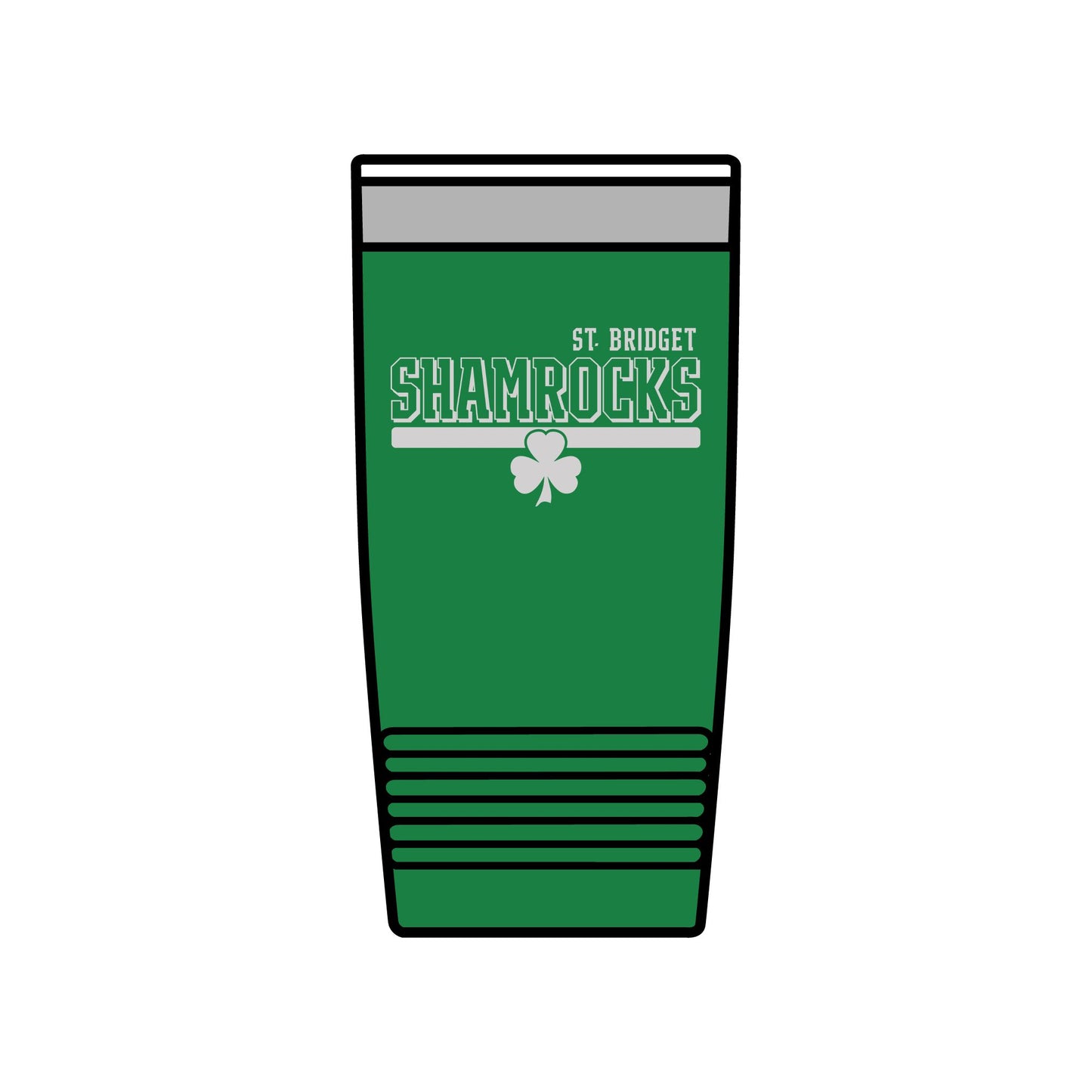 St. Bridget Shamrocks 20oz Insulated Tumbler