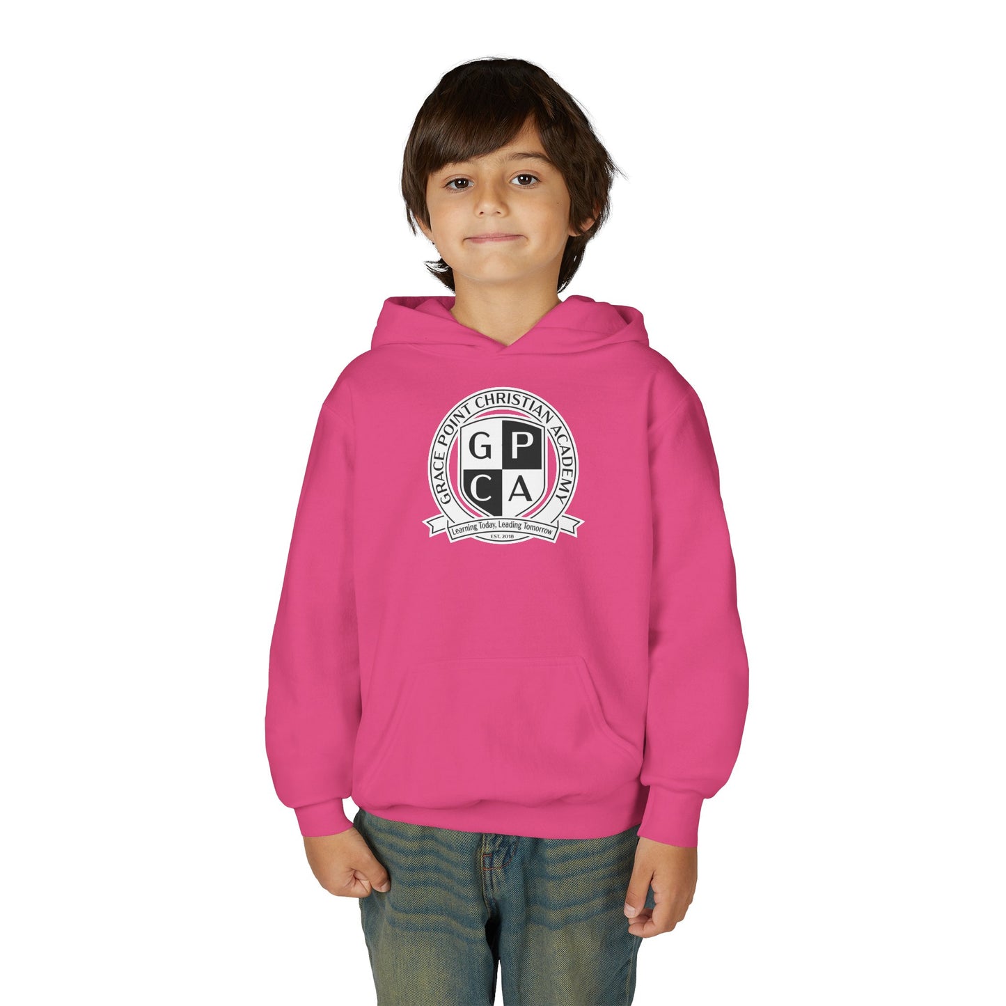 YOUTH - Basic Hoodie - Grace Point Christian Academy