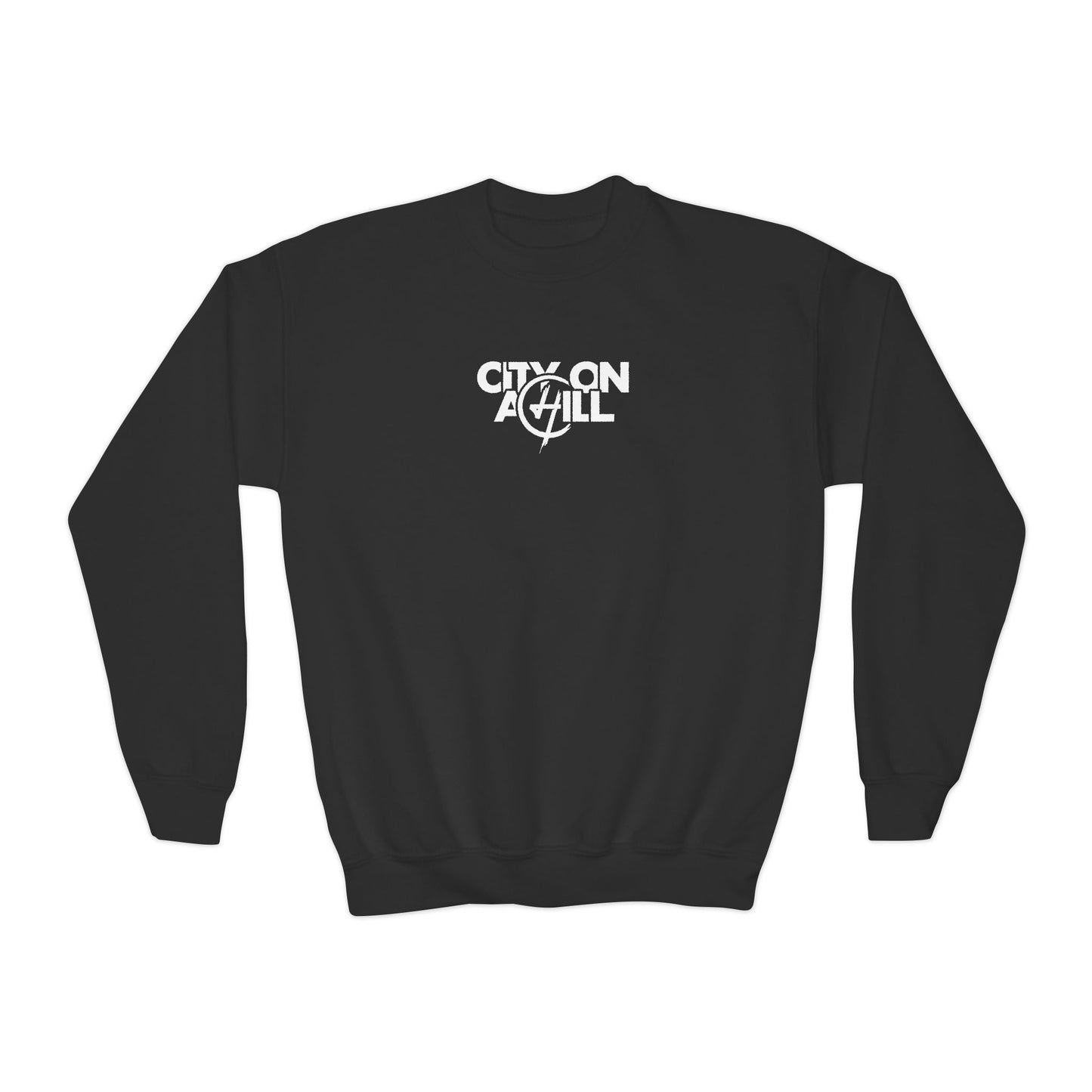 YOUTH - Basic Crewneck Pullover Sweatshirt - City on a Hill