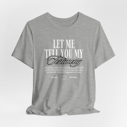 ADULT - Premium T-shirt - Testimony