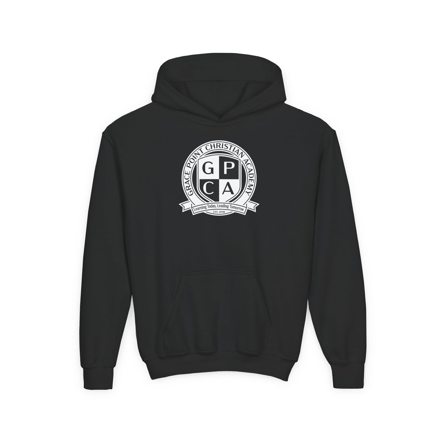YOUTH - Basic Hoodie - Grace Point Christian Academy