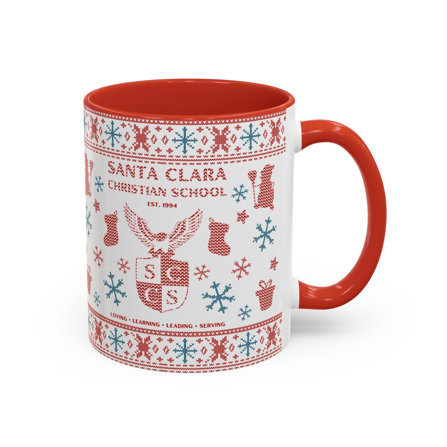 Holiday Accent Coffee Mug - Santa Clara