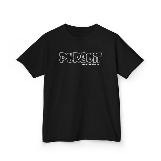 YOUTH - Basic Cotton T-Shirt - PURSUIT