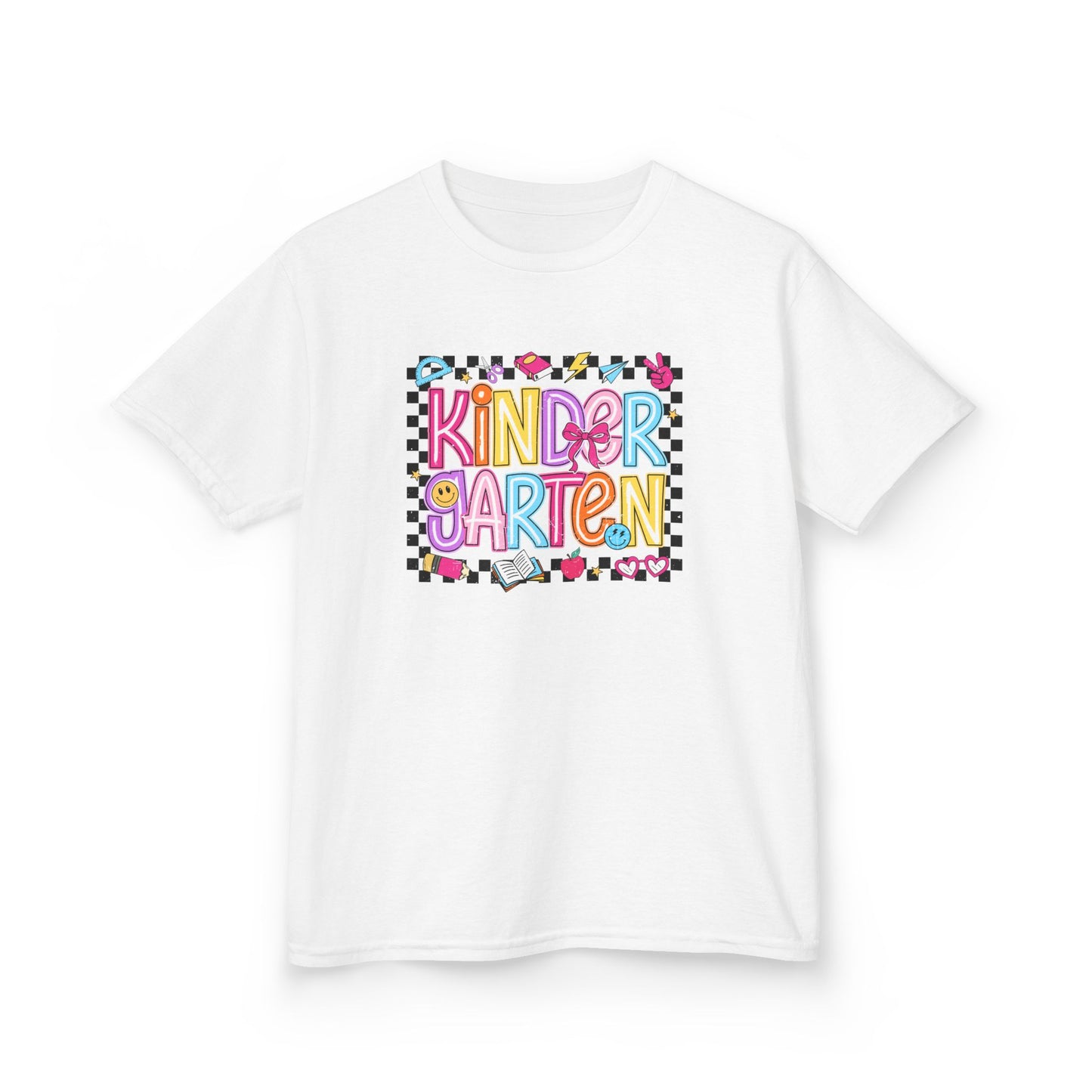 Kindergarten Kids T‑Shirt — Colorful Back-to-School Tee