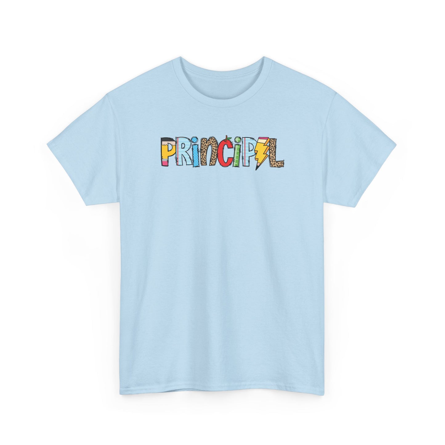 Principal Colorblock T-Shirt- Fun School Staff Gift