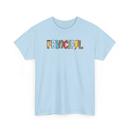 Principal Colorblock T-Shirt- Fun School Staff Gift
