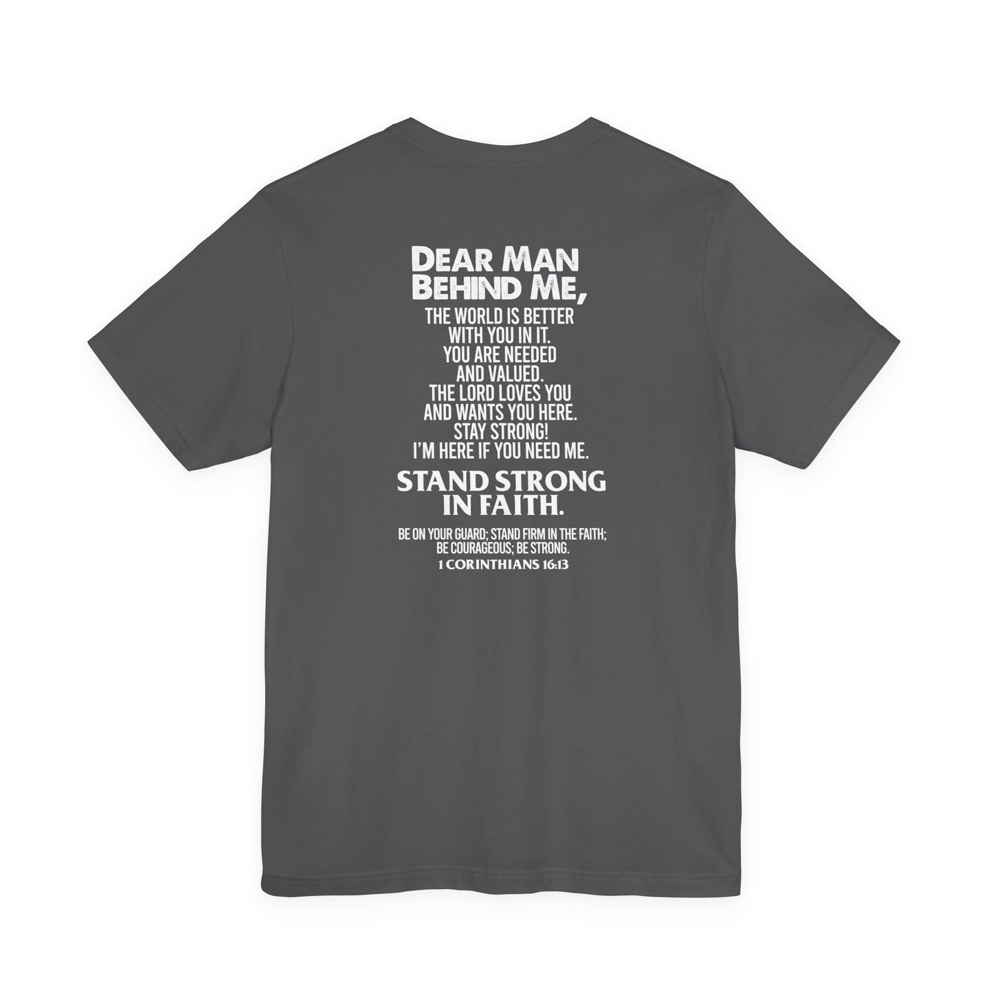 Premium Cotton T-Shirt - The World Needs Man