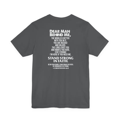 Premium Cotton T-Shirt - The World Needs Man