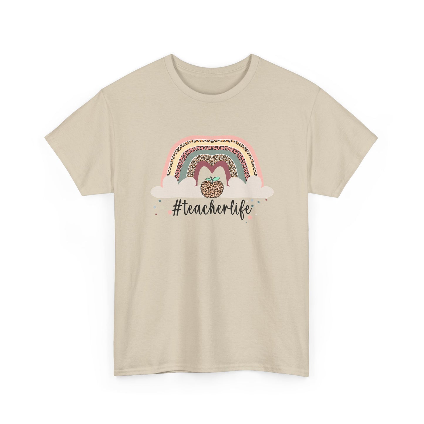 Teacher Life Rainbow T‑Shirt - Cute #teacherlife Graphic Tee for Educators