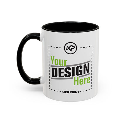 11oz Accent Mug - Kick Merch