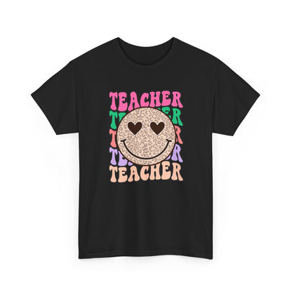 Teacher Smiley Heart Eyes T-Shirt
