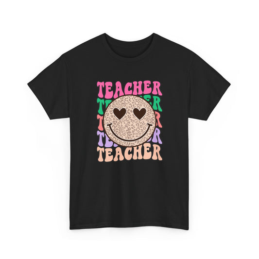 Teacher Smiley Heart Eyes T-Shirt
