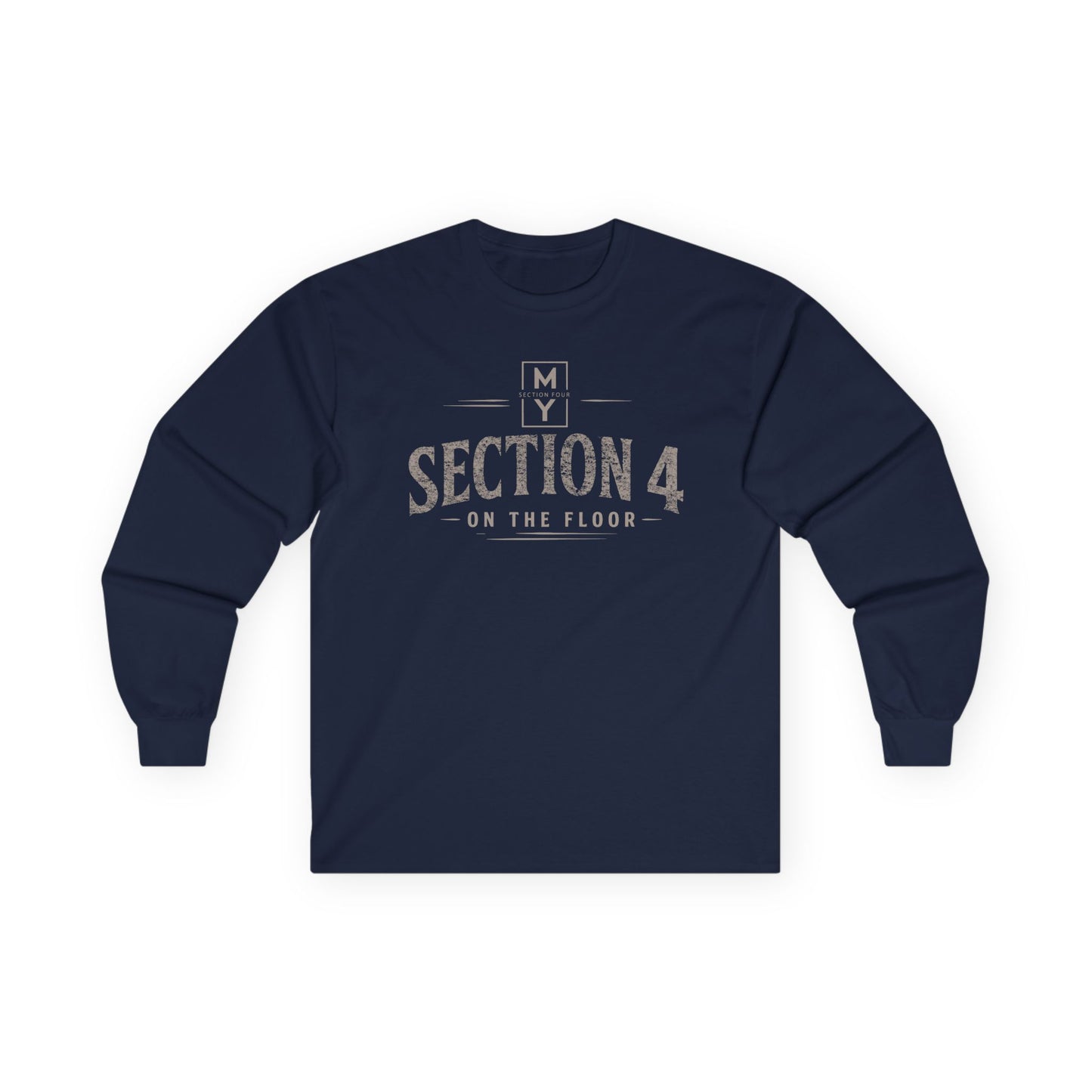 Adult - Around Best Section Cotton Long Sleeve Tee - MS Section 4 Youth