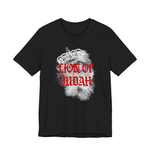 Premium Cotton T-Shirt - Lion of Judah