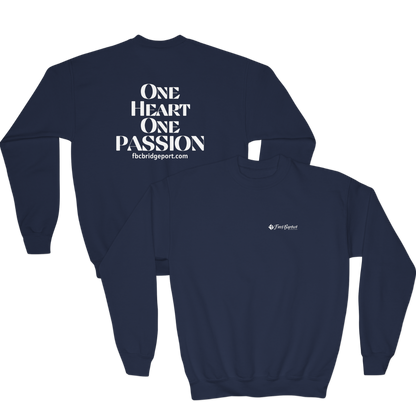 Youth - Basic Sweatshirt  - One Heart One Passion