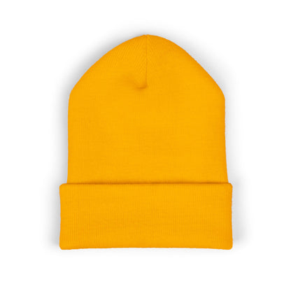 Embroidered Cuffed Beanie - Man Up God's Way