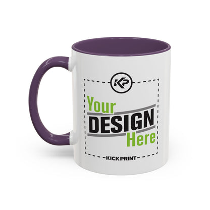 11oz Accent Mug - Kick Merch