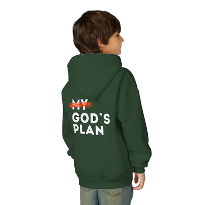 YOUTH - Basic Hoodie - GOD'S Plan- BBA