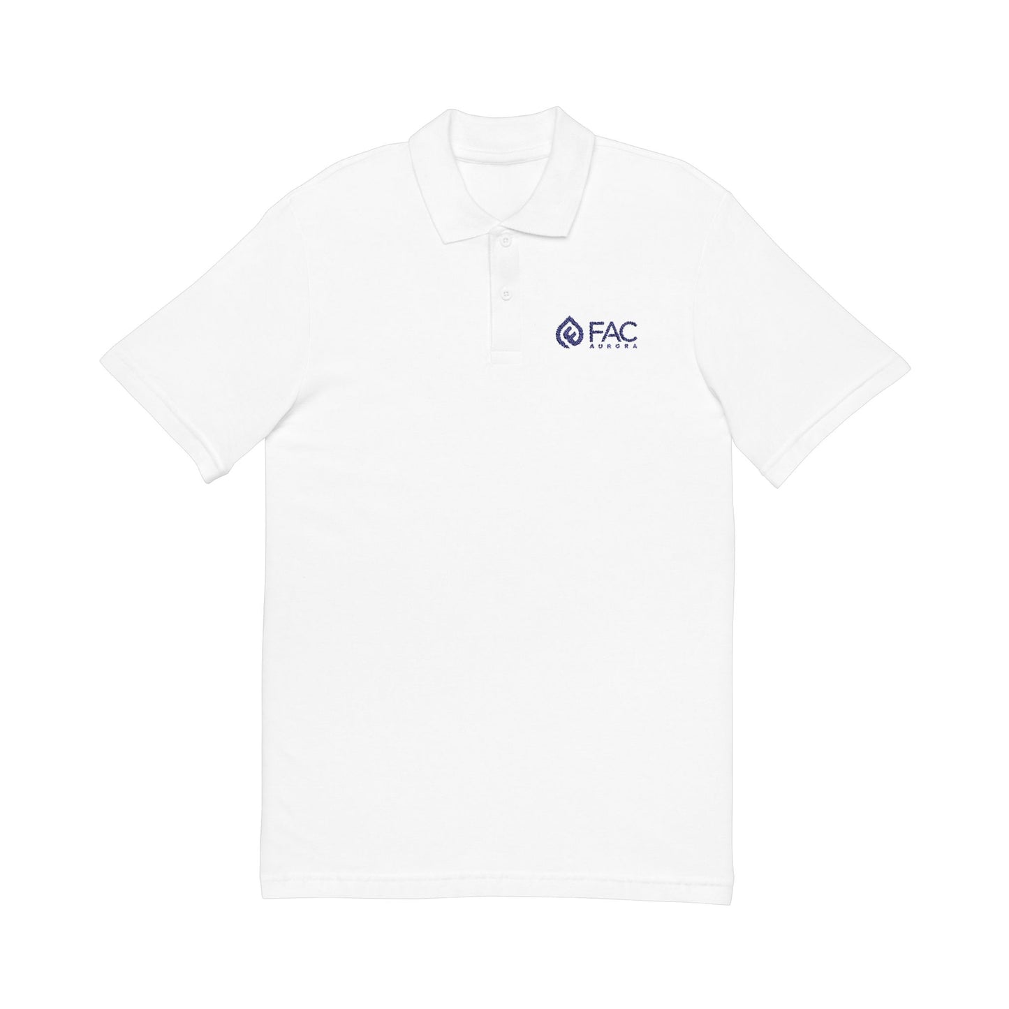 Adult - Embroidered Cotton Polo Shirt  - FAC Aurora