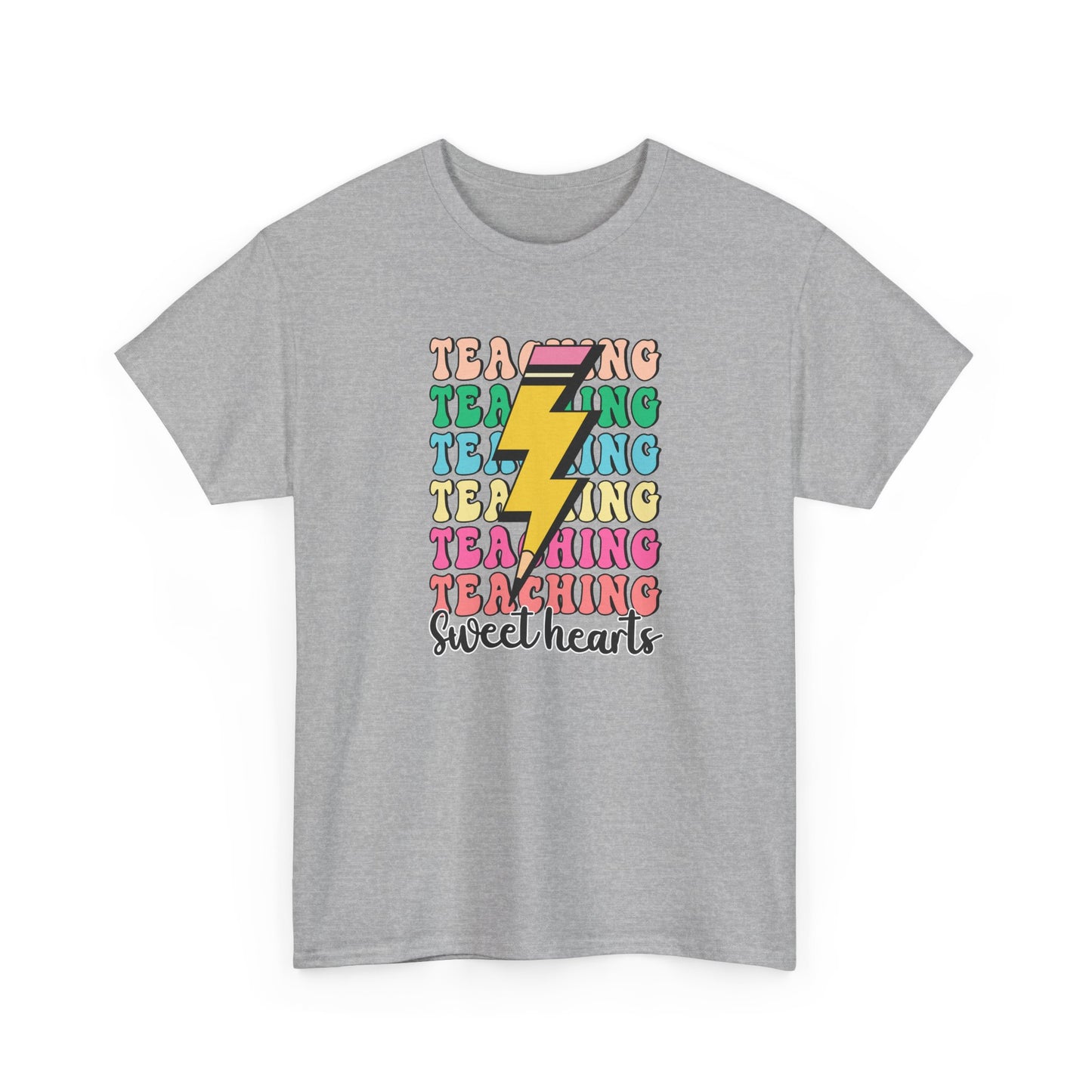 Teaching Sweetheart T-Shirt - Retro Lightning Teacher Gift
