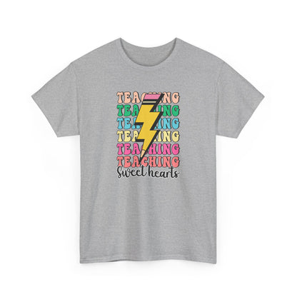 Teaching Sweetheart T-Shirt - Retro Lightning Teacher Gift