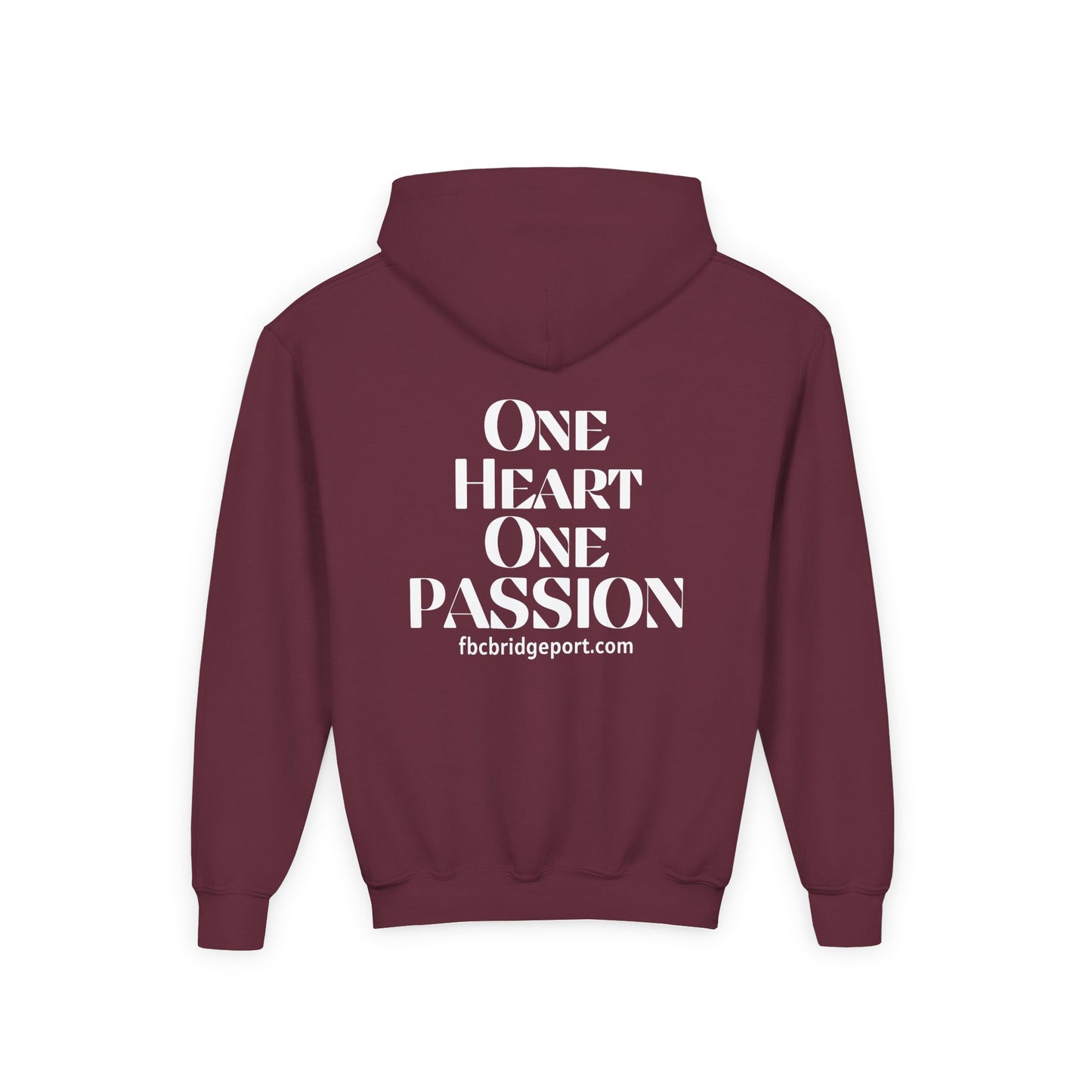 Youth - Basic Hoodie - One Heart One Passion