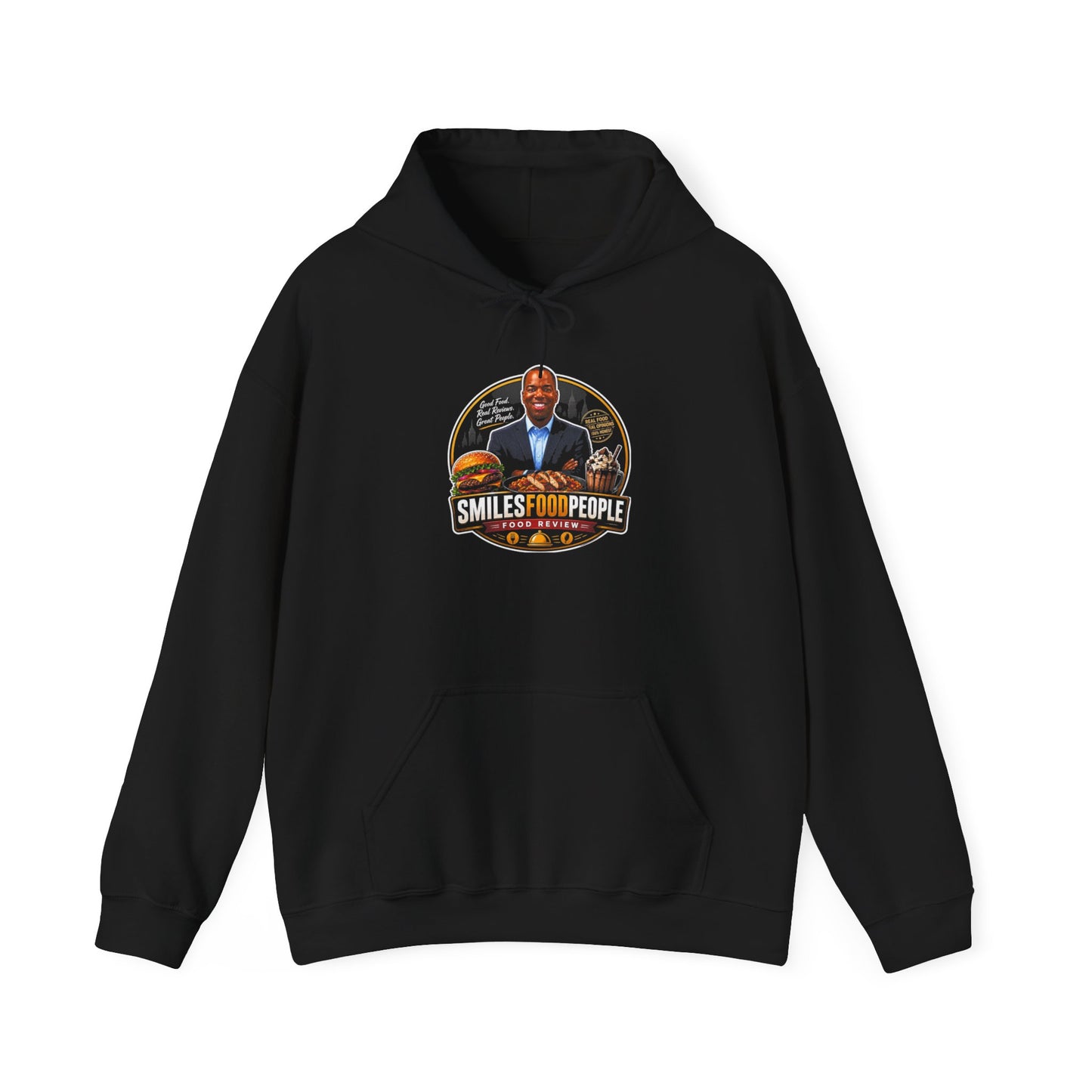 Pullover Hoodie - Smiles Food People