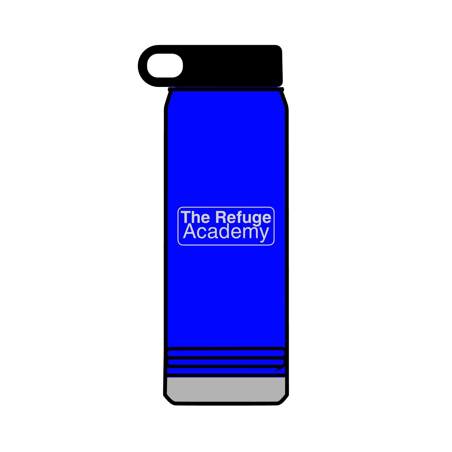 32oz Insulated Water Bottle - The Refuge Academy Logo
