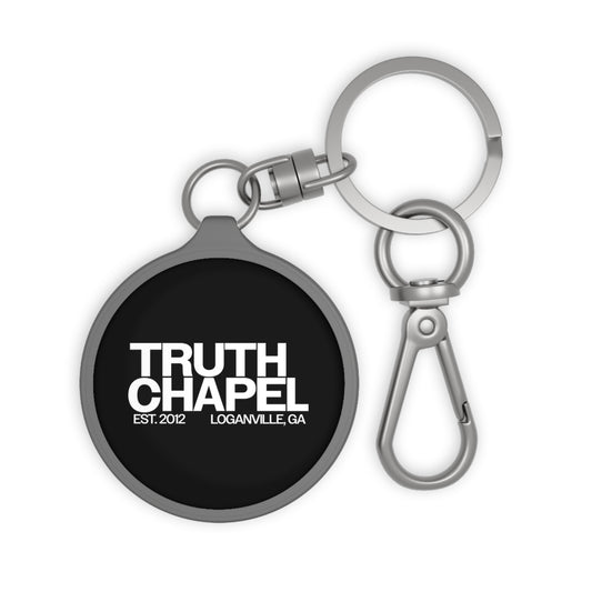 Black Keyring Tag - TRUTH CHAPEL