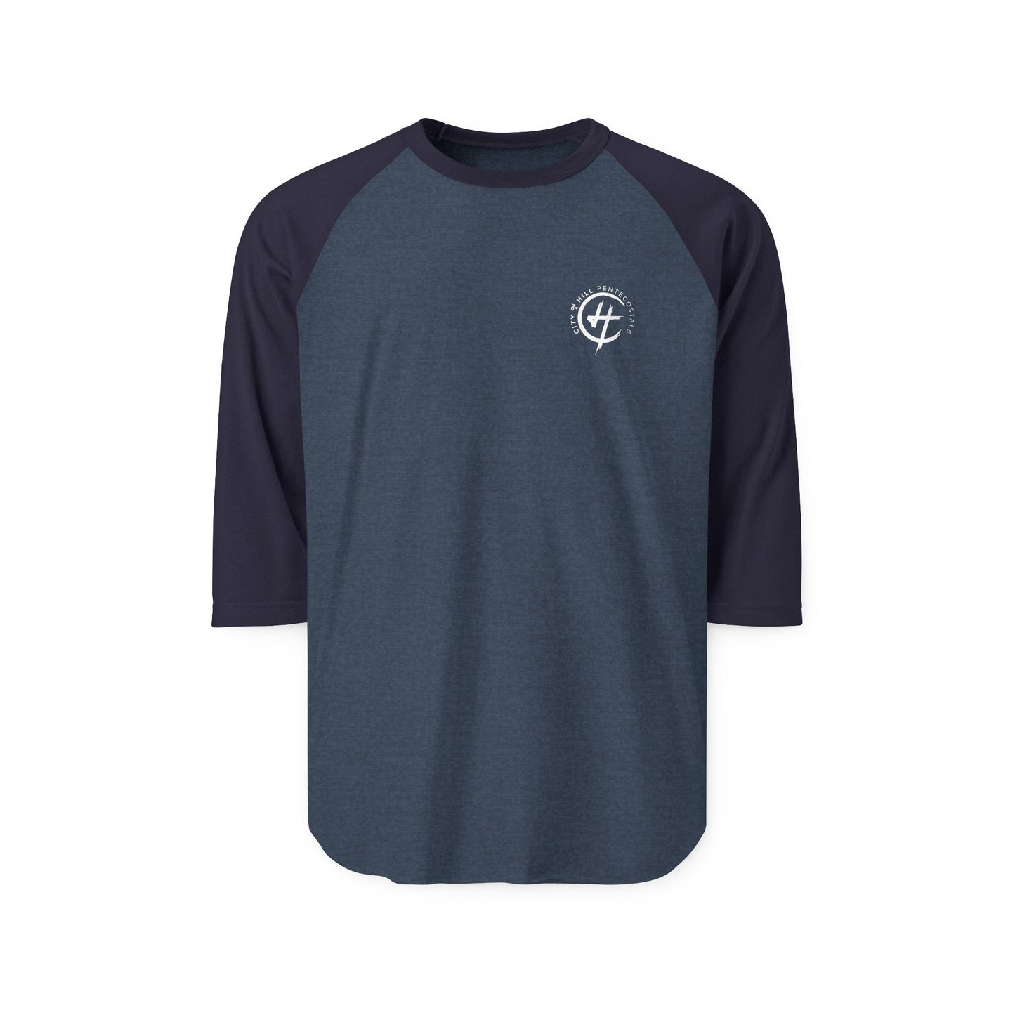 ADULT - 3/4 Sleeve Raglan Shirt - City on a Hill Pentecostals