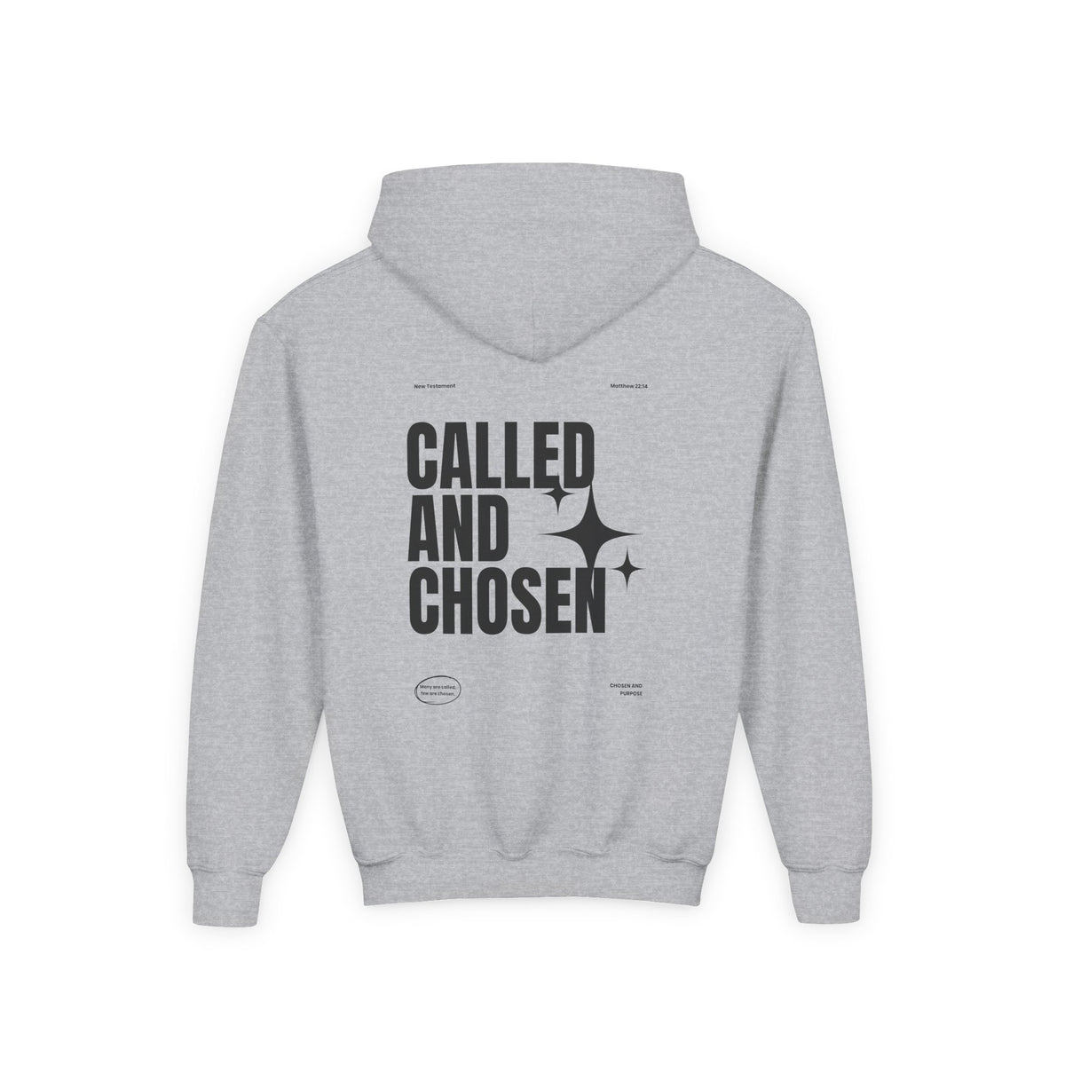 YOUTH - Basic Hoodie - Called & Chosen - BBA