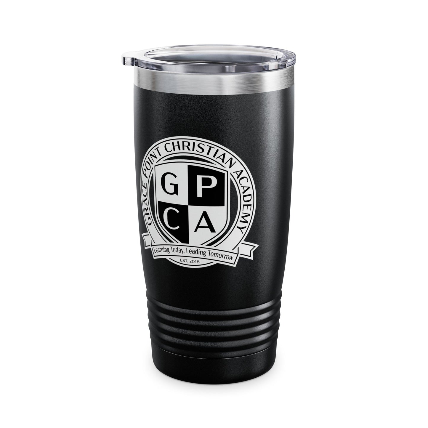 20oz Stainless Steel Ringneck Tumbler - GPCA Crest Insulated Travel Mug