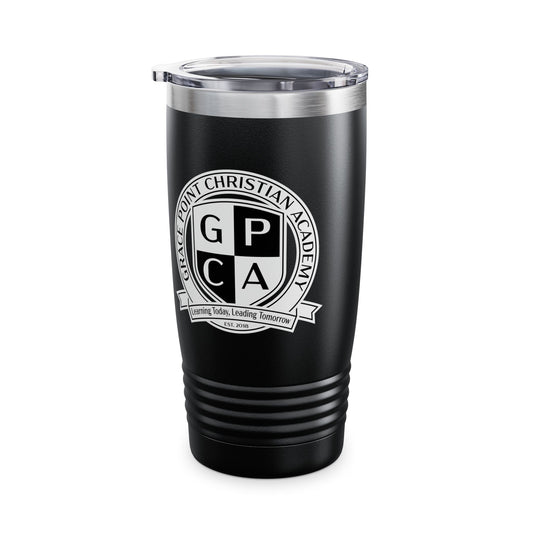 20oz Stainless Steel Ringneck Tumbler - GPCA Crest Insulated Travel Mug