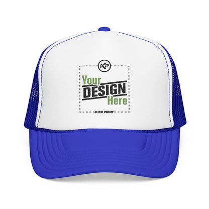 Embroidered Snapback Trucker Cap