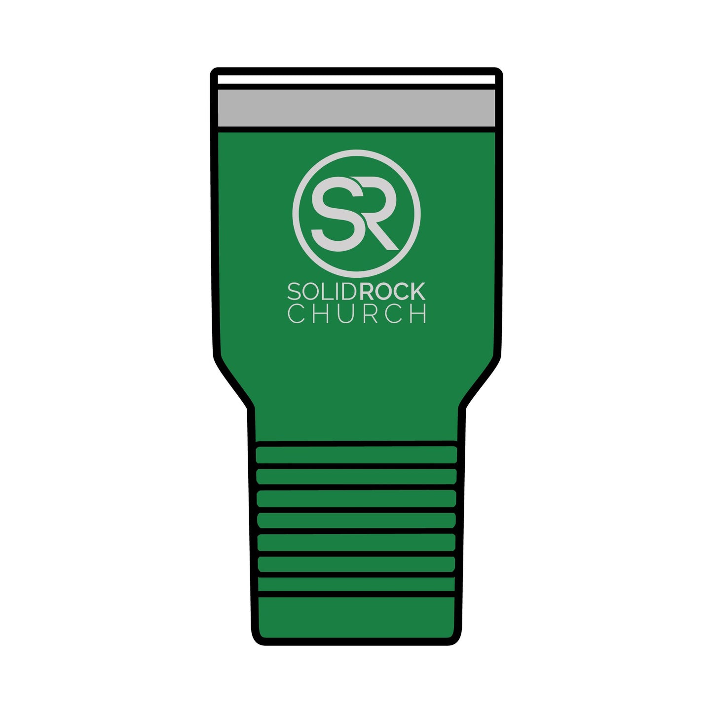 30oz Insulated Tumbler - Solid Rock Church
