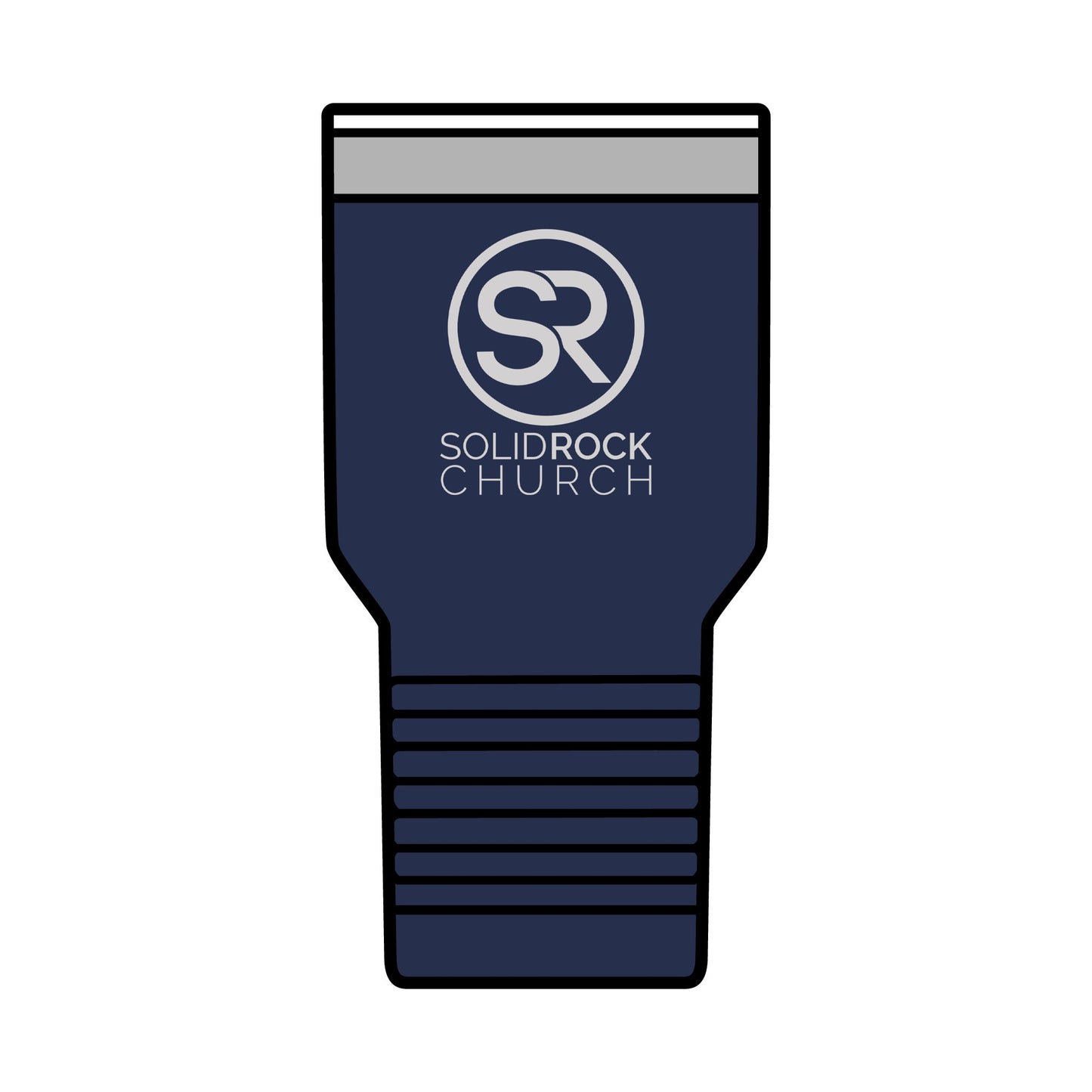 30oz Insulated Tumbler - Solid Rock Church
