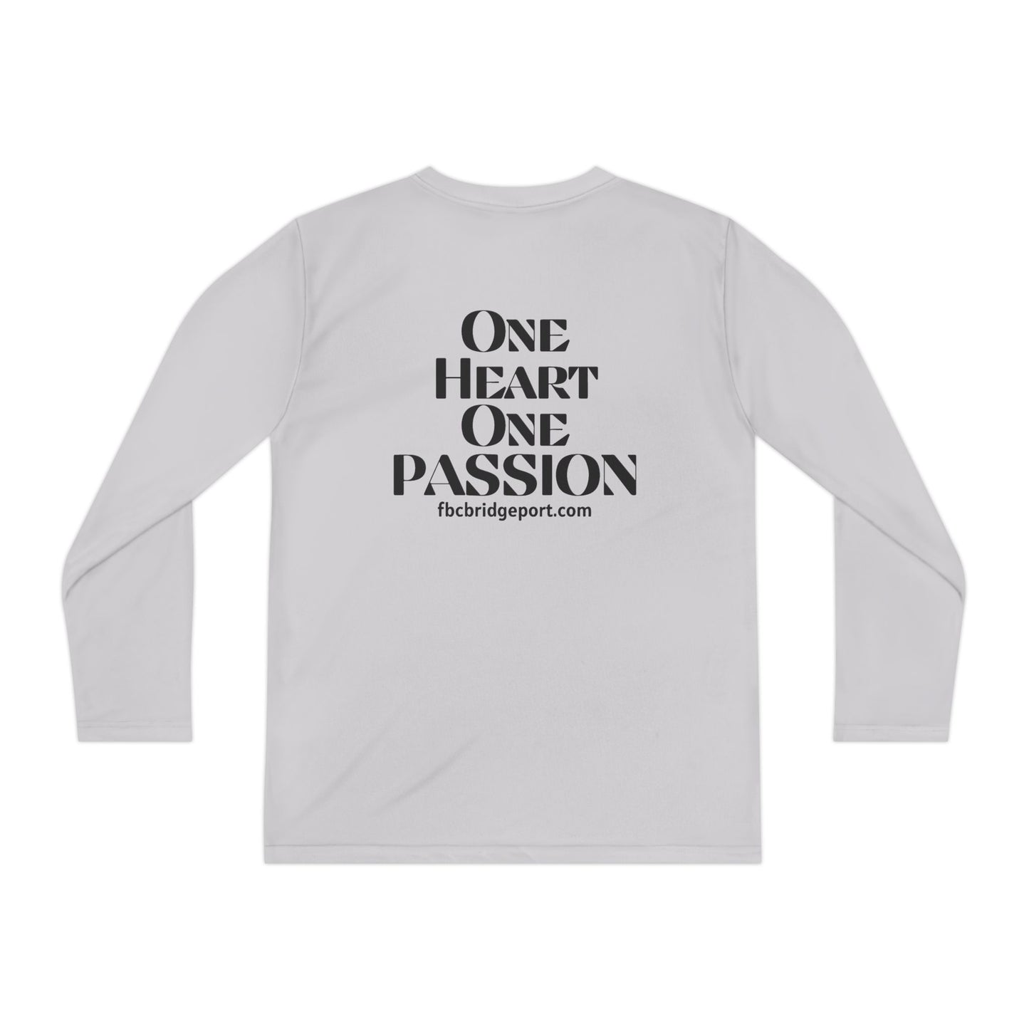 Youth - Basic  Long Sleeve Tee - One Heart One Passion