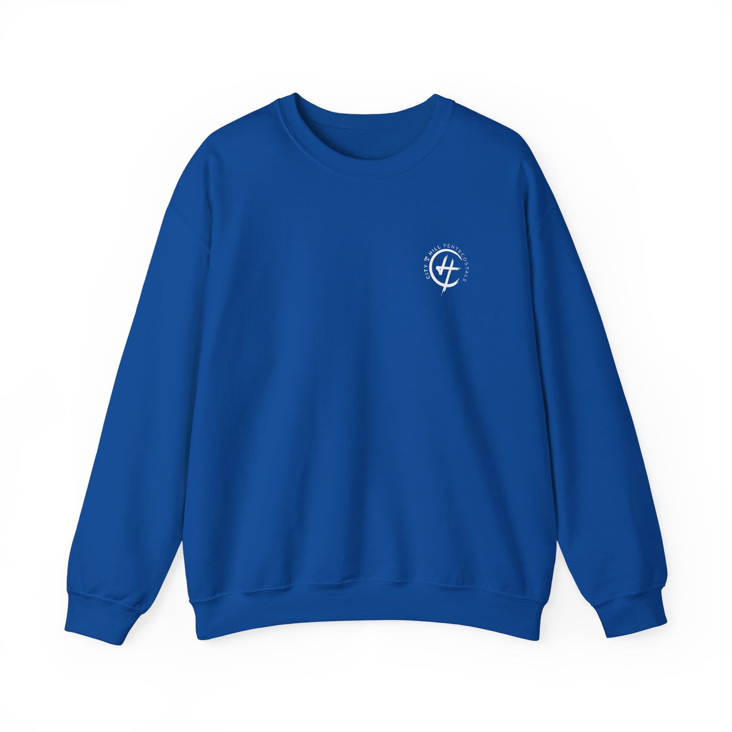 ADULT - Basic Crewneck Pullover Sweatshirt - City on a Hill Pentecostals