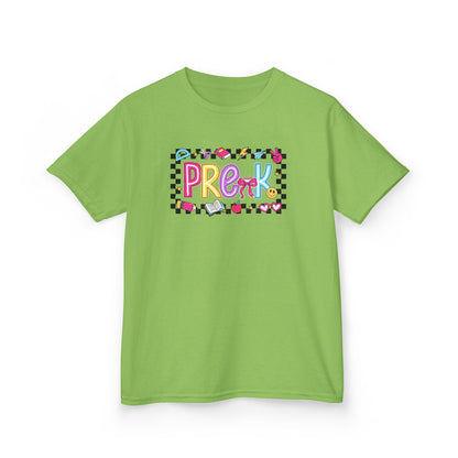 Girls - PRE-K Kids T‑Shirt - Colorful Back-to-School Tee