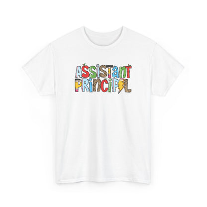 Assistant Principal Colorblock T-Shirt- Fun School Staff Gift