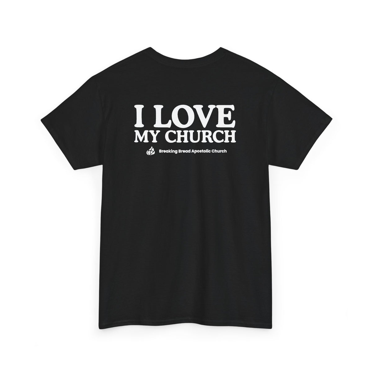 ADULT - Basic tee - I Love My Church - BBA