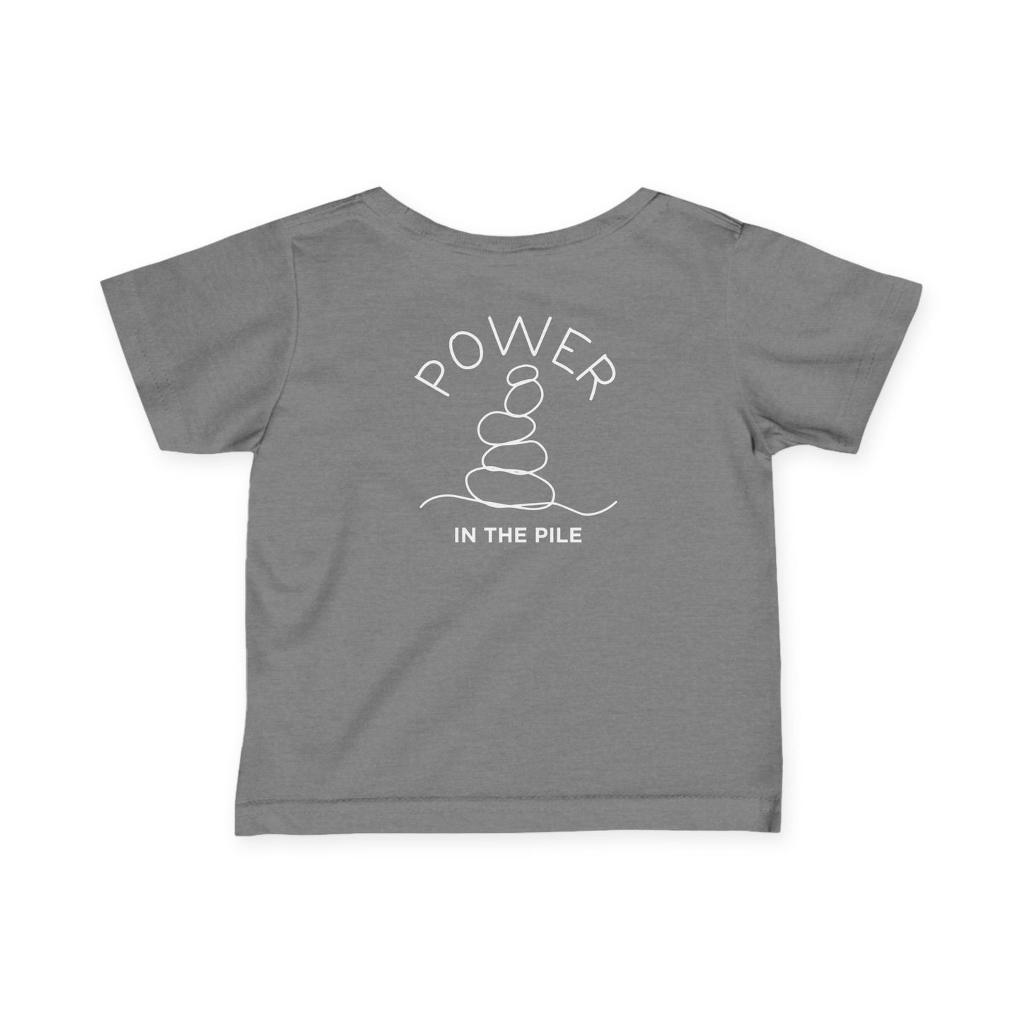 Infant Tee - Power In The Pile - BBA