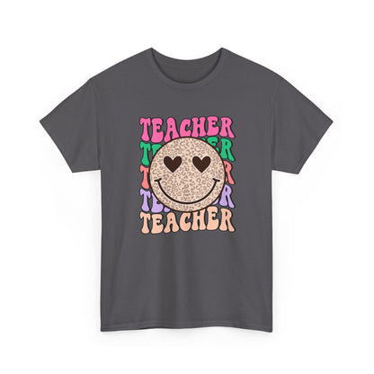 Teacher Smiley Heart Eyes T-Shirt