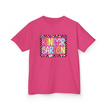 Kindergarten Kids T‑Shirt — Colorful Back-to-School Tee