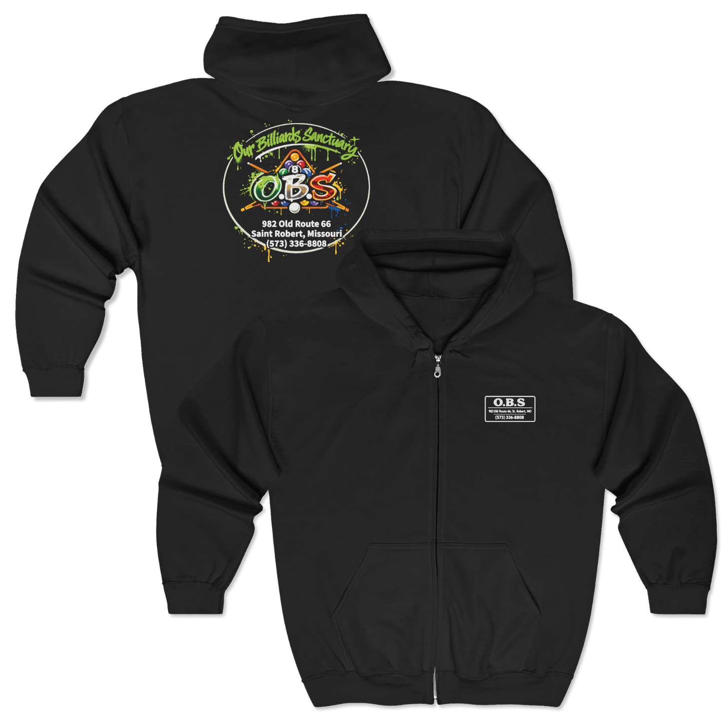 ADULT - Full-Zip Hoodie - Mariahs Full Circle