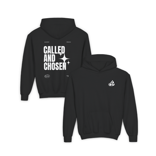 YOUTH - Basic Hoodie - Called & Chosen - BBA